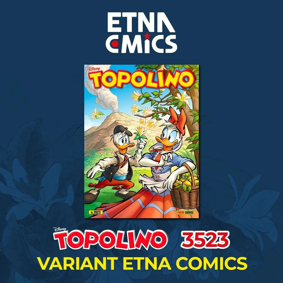 Fumetto di TOPOLINO libretto n. 3523 da Collezione Variant Etna Comics 2023