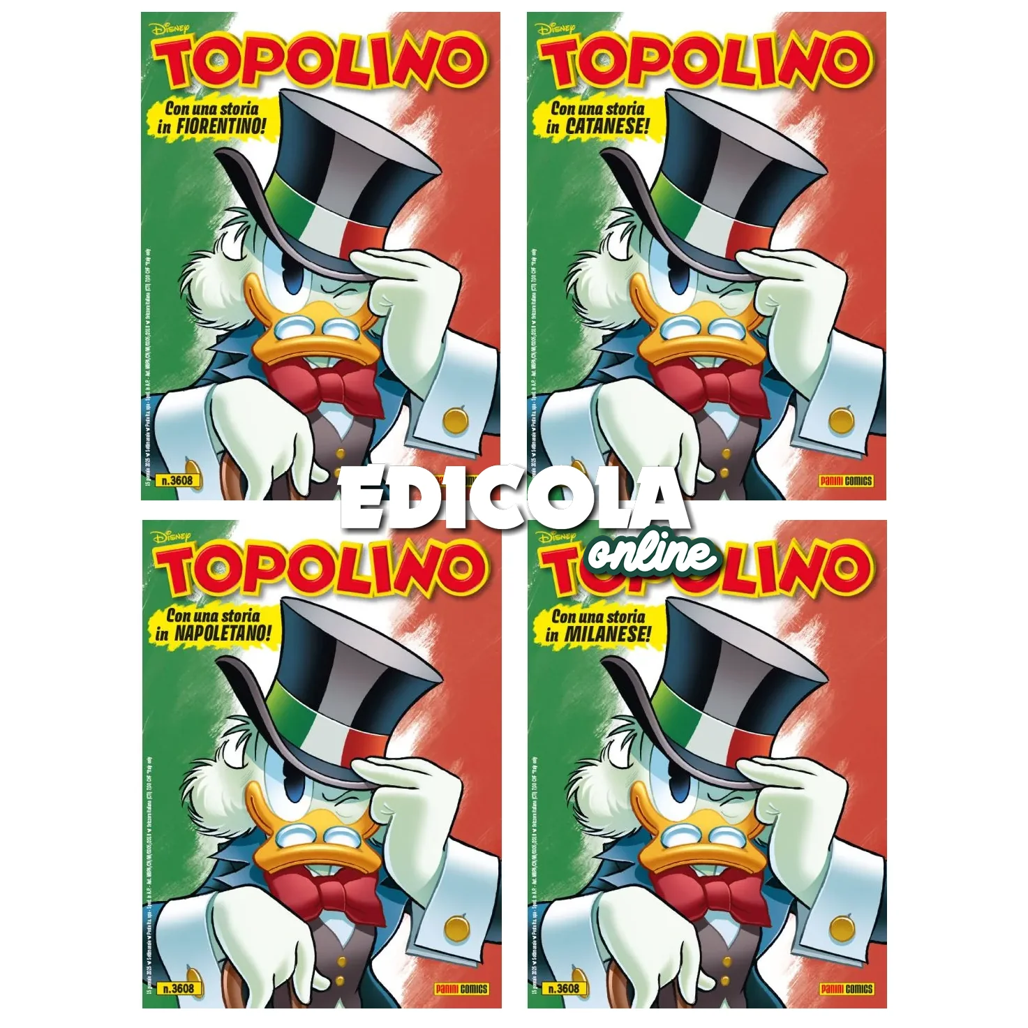 Fumetto di TOPOLINO libretto n. 3608 - 17 Gennaio Giornata Nazionale del Dialetto! - Image 15