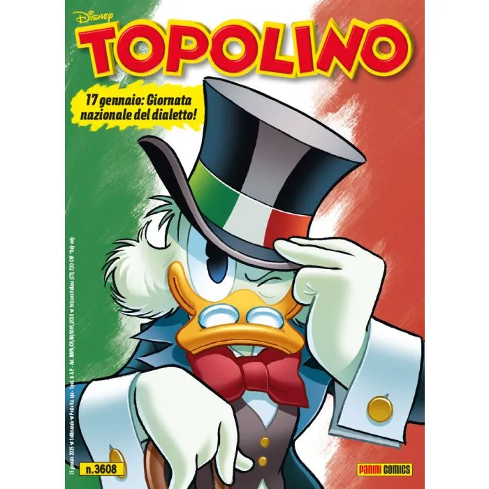 Fumetto di TOPOLINO libretto n. 3608 - 17 Gennaio Giornata Nazionale del Dialetto! - Image 2