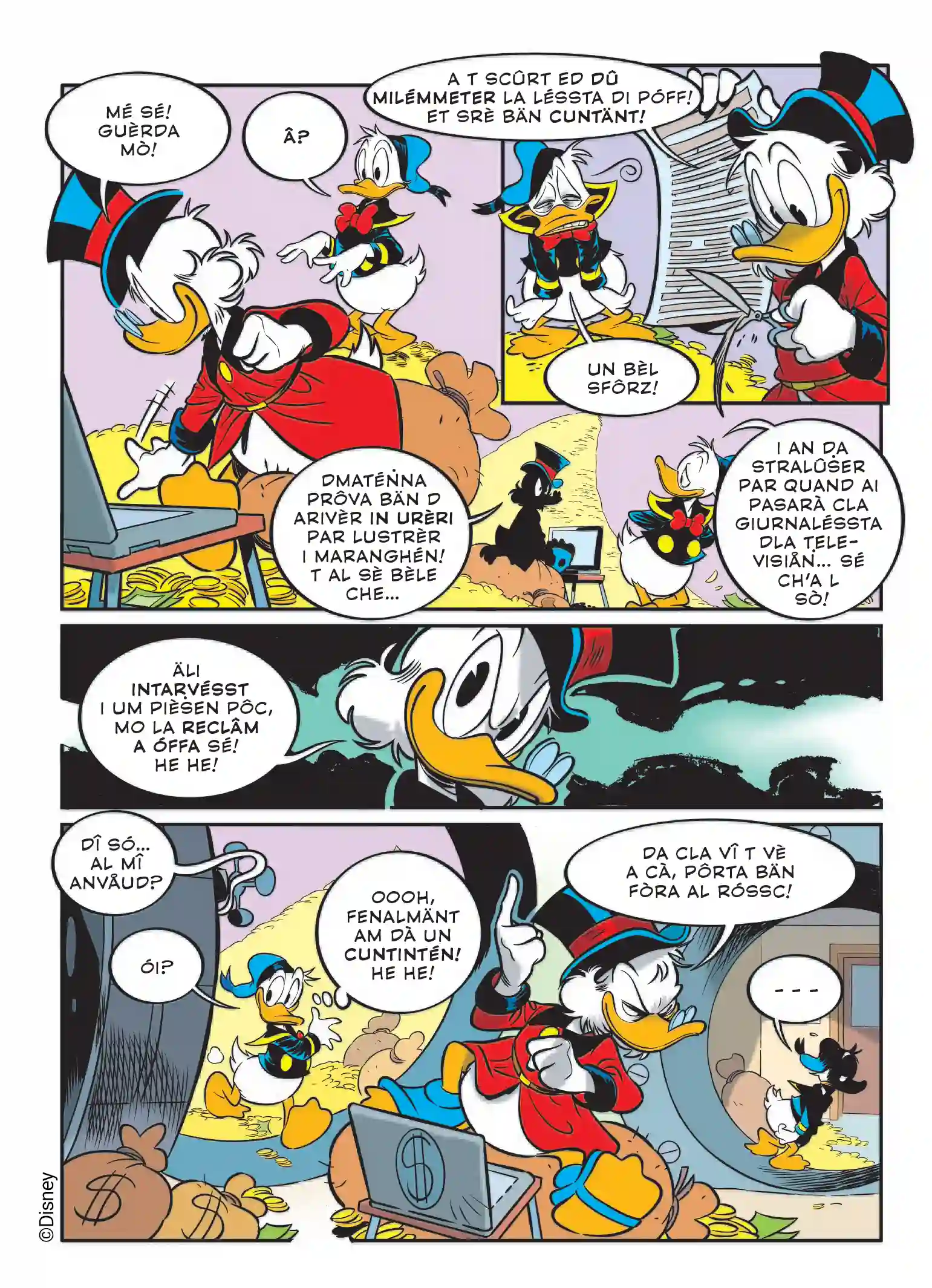 Fumetto di TOPOLINO libretto n. 3660 - 17 Gennaio Giornata Nazionale del Dialetto! - Image 4