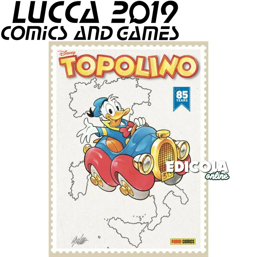 Fumetto di TOPOLINO Variant Cover 3336 3337 Libretto Originale Lucca Comics 2019 - Image 3