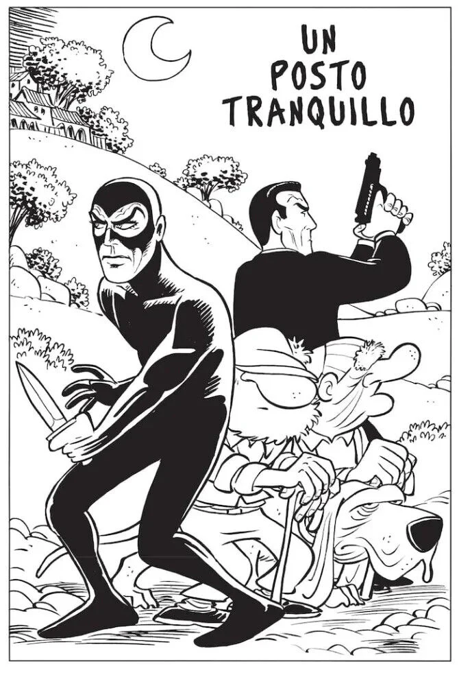 Fumetto DIABOLIK Sottosopra "Un posto Tranquillo" + Gadget Le carte da poker inedite di Silvia Ziche - Karte 2024 - Image 5