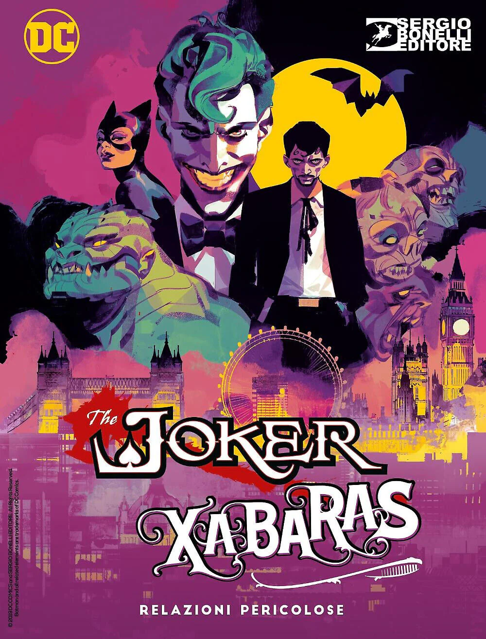Fumetto DYLAN DOG e BATMAN Numero 0 Variant JOKER Xabaras Relazioni Pericolose - Image 3
