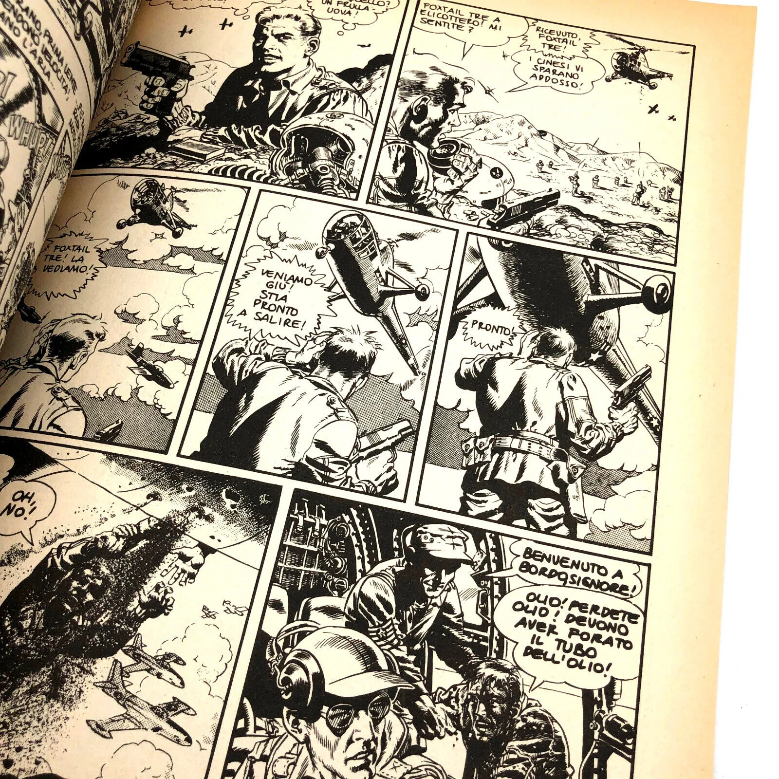 Fumetto I CLASSICI AMERICANI Guerra FRONTLINE COMBAT in Italiano Raro anni 50 - Image 2