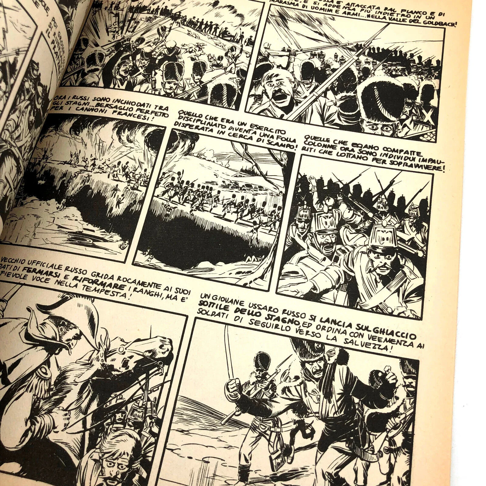 Fumetto I CLASSICI AMERICANI Guerra FRONTLINE COMBAT in Italiano Raro anni 50 - Image 3