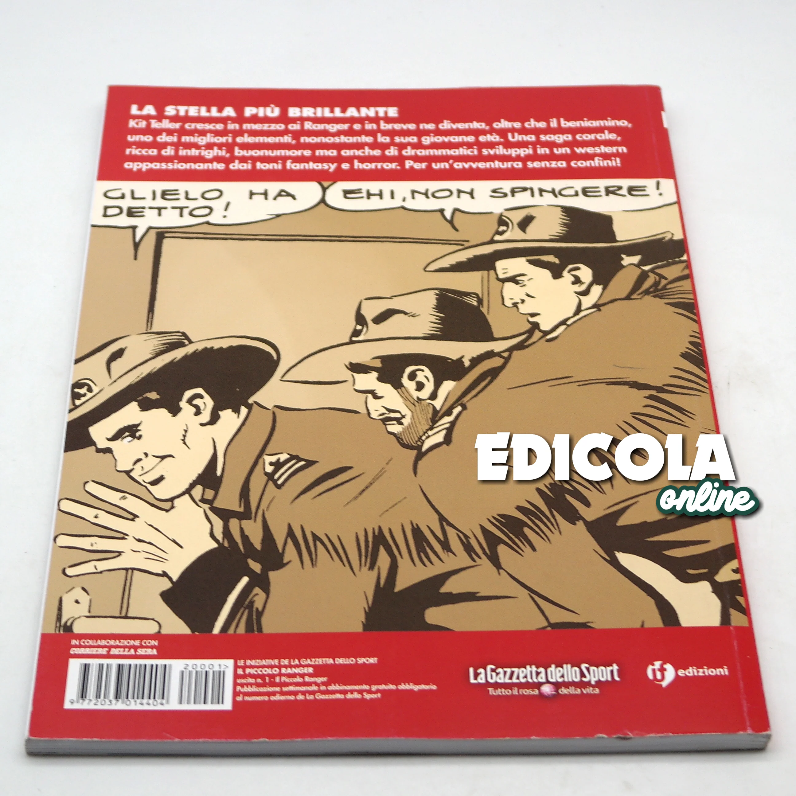 Fumetto il PICCOLO RANGERS Western a colori numero n 1 Gazzetta dello Sport 2022 - Image 5