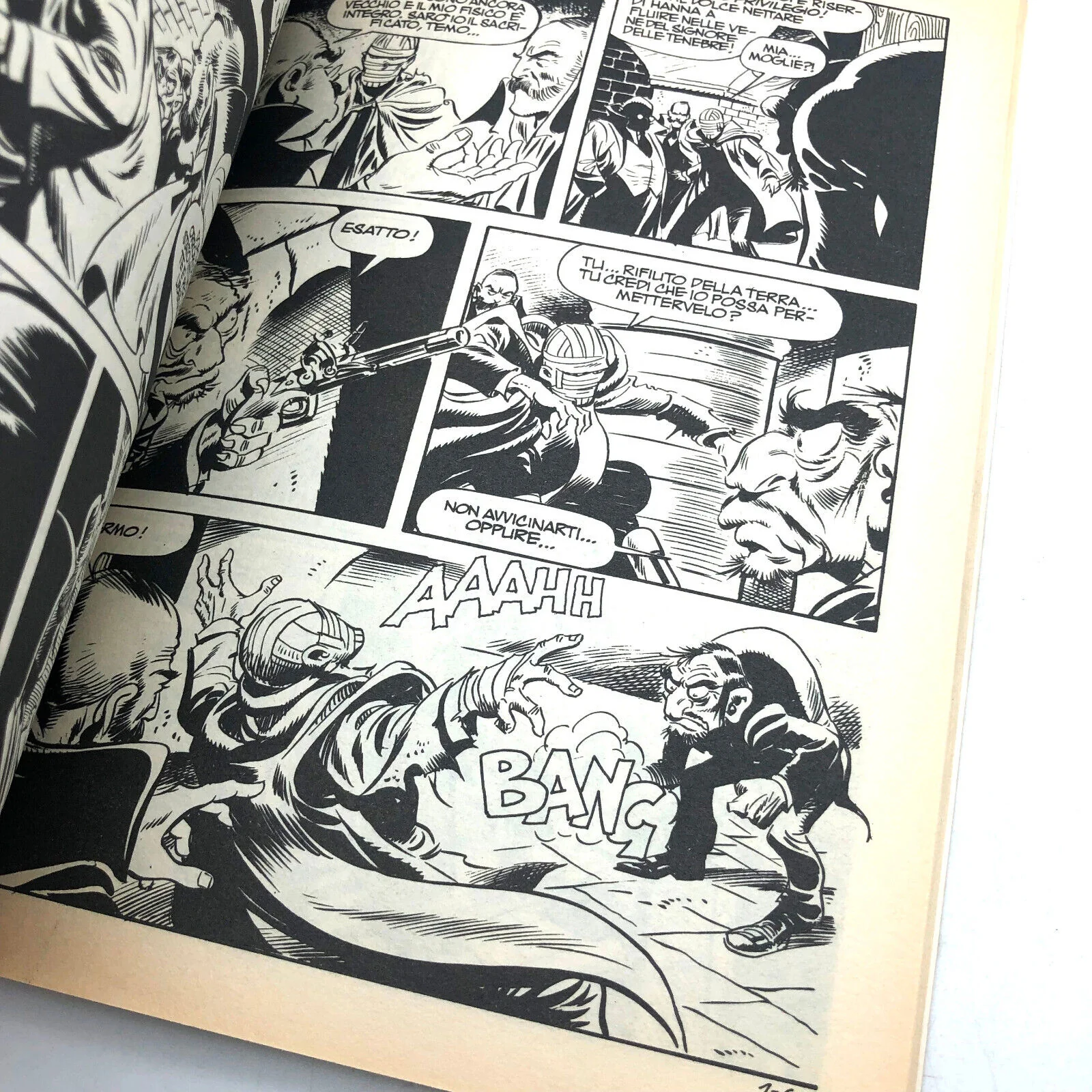Fumetto in Italiano BABY DRACULA Horror Rarissimo 1990 Noir raro storia completa - Image 3