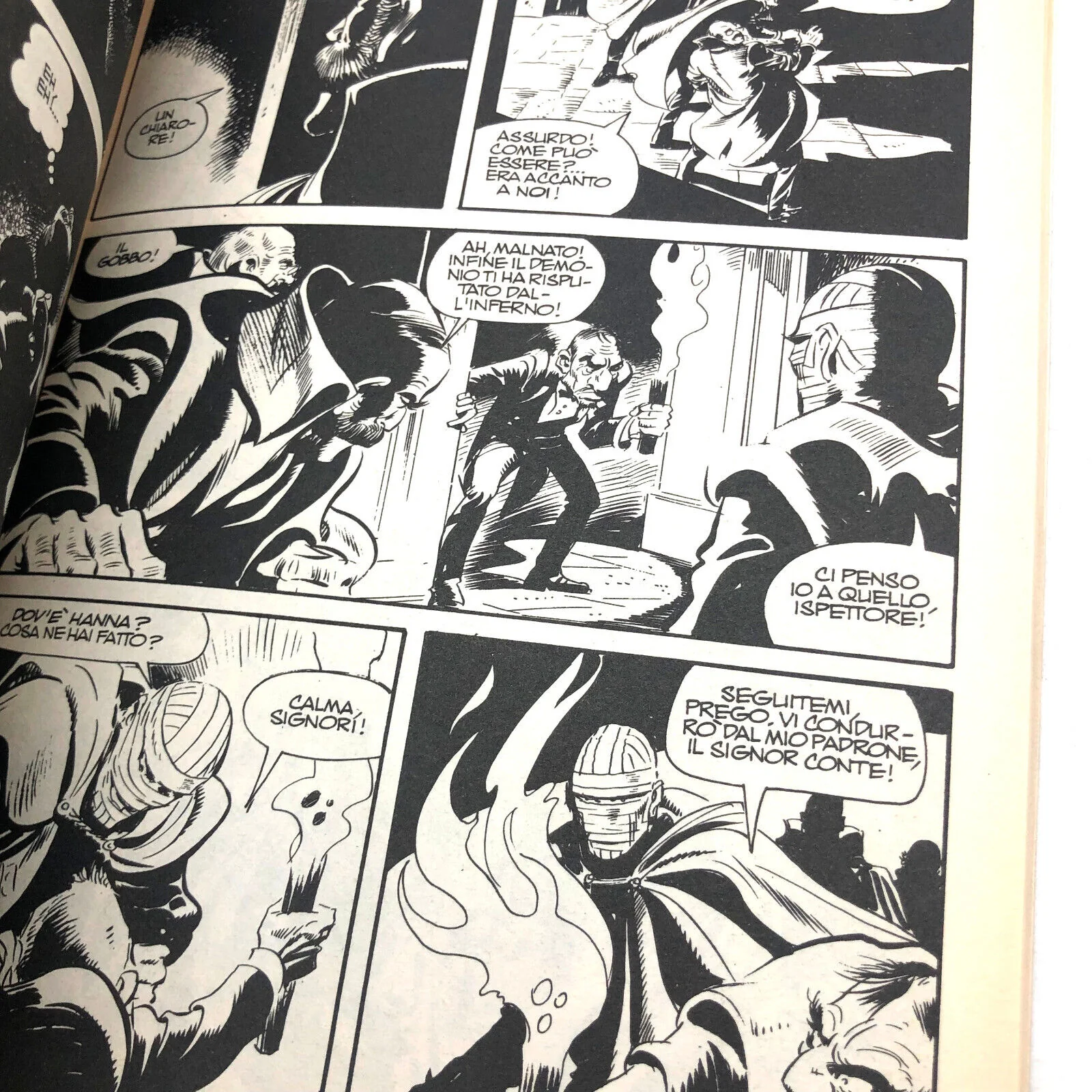 Fumetto in Italiano BABY DRACULA Horror Rarissimo 1990 Noir raro storia completa - Image 4