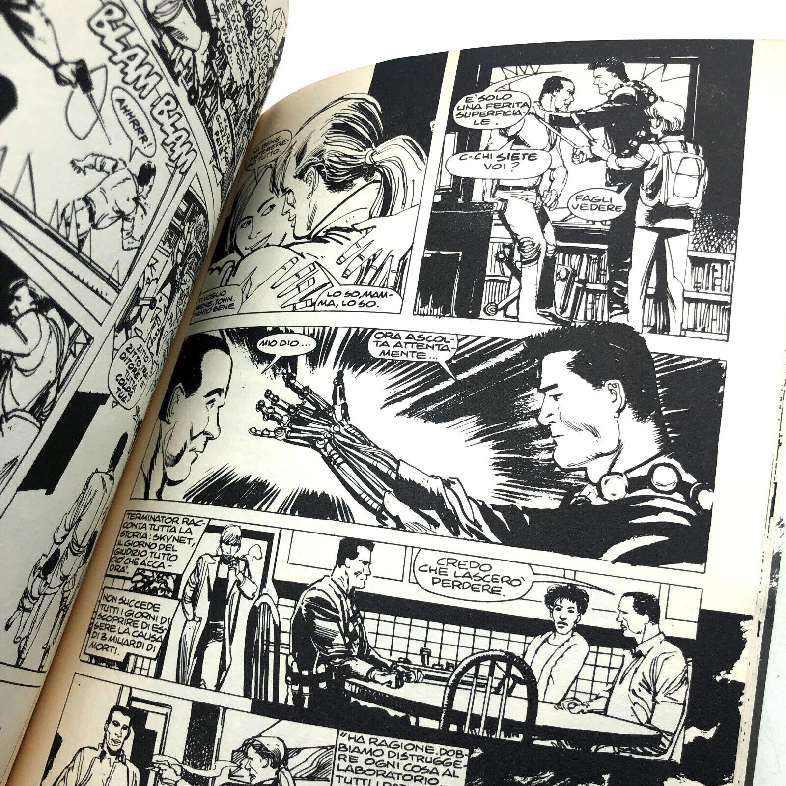 Fumetto in italiano Rarissimo TERMINATOR 2 MARVEL Raro 1991 film Angloamericani - Image 4