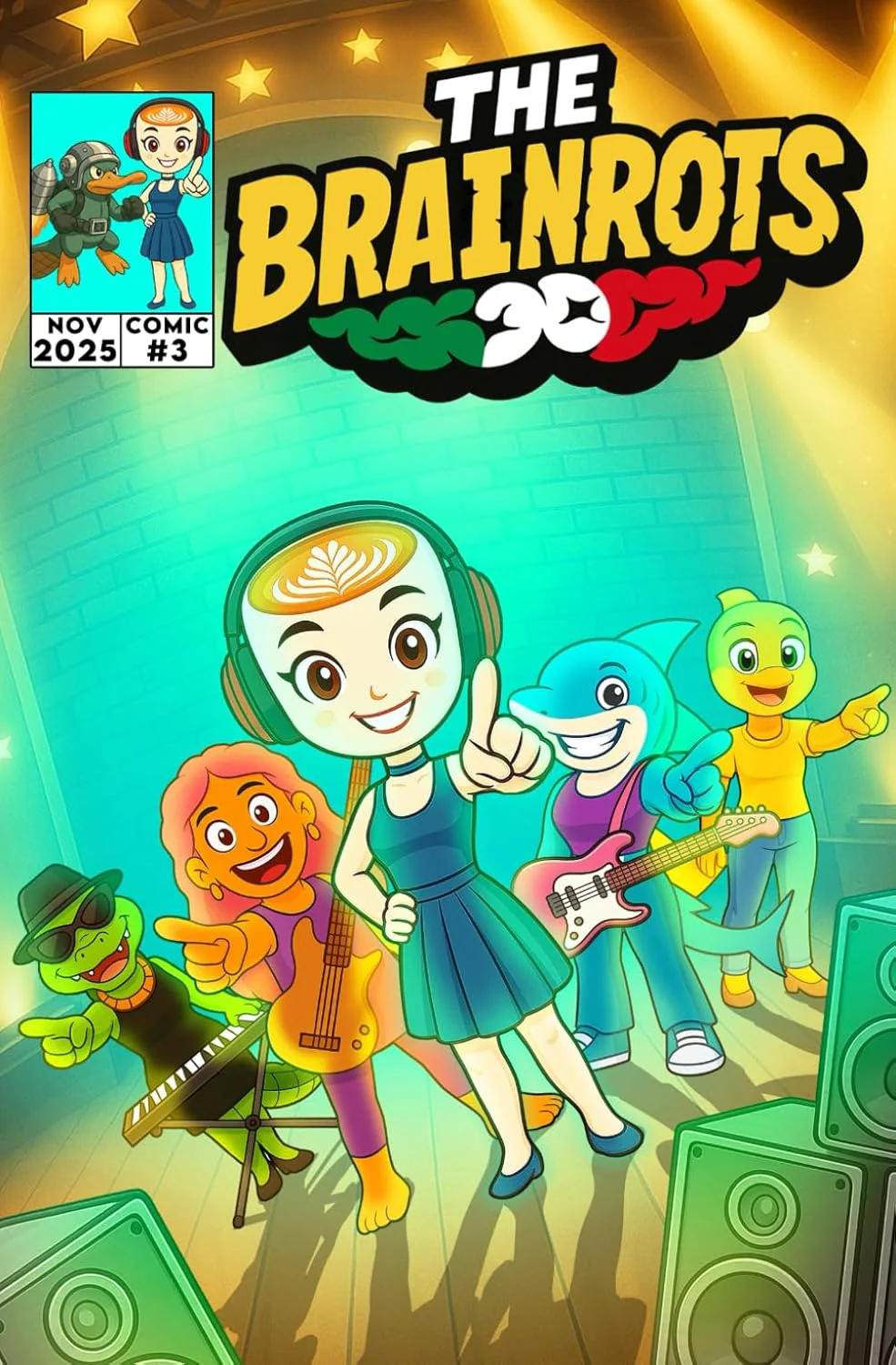 Fumetto in Italiano "The Brainrots" il Comics con i personaggi di Italian Brainrot - Image 5