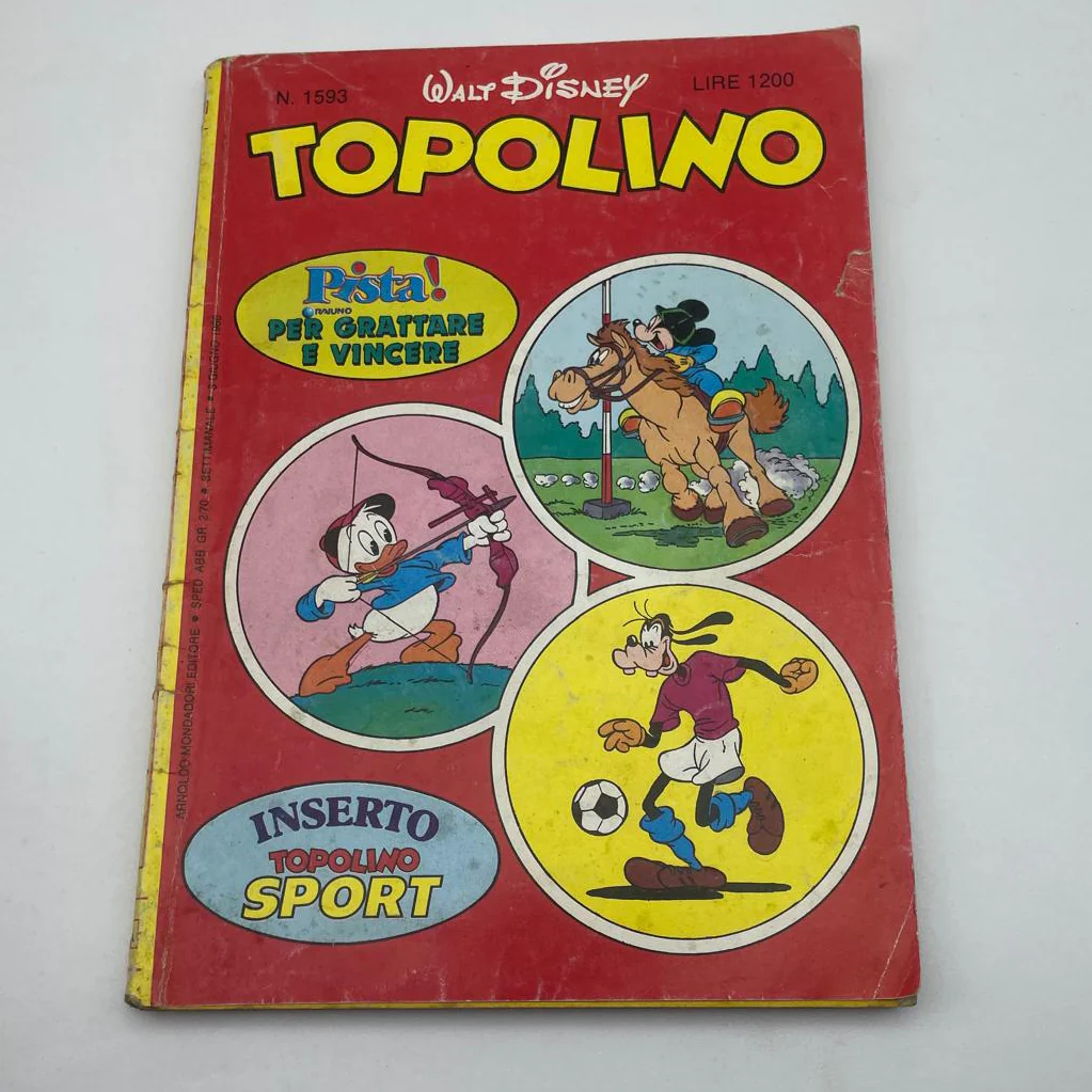 Stock Lotto Fumetti Libretto TOPOLINO - Image 46
