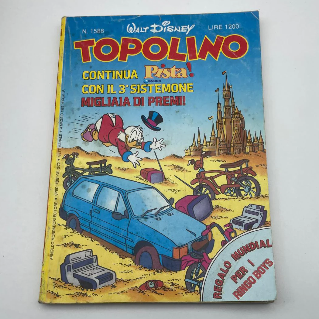 Stock Lotto Fumetti Libretto TOPOLINO - Image 47