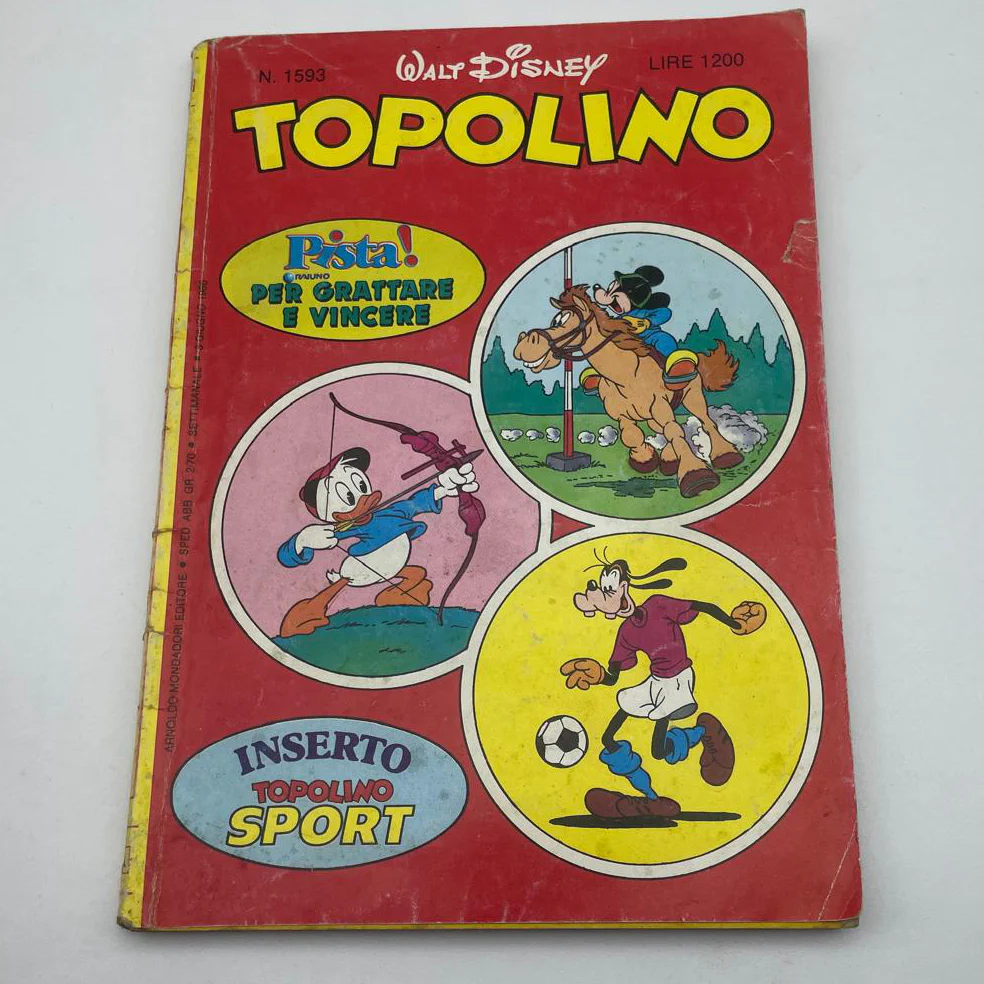 Stock Lotto Fumetti Libretto TOPOLINO - Image 48