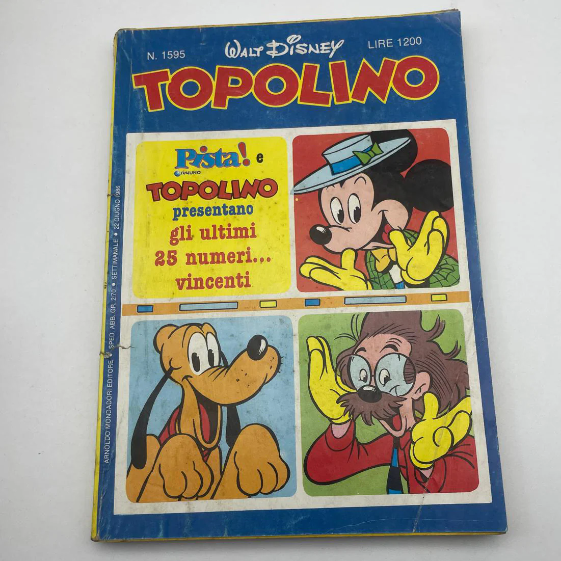 Stock Lotto Fumetti Libretto TOPOLINO - Image 49