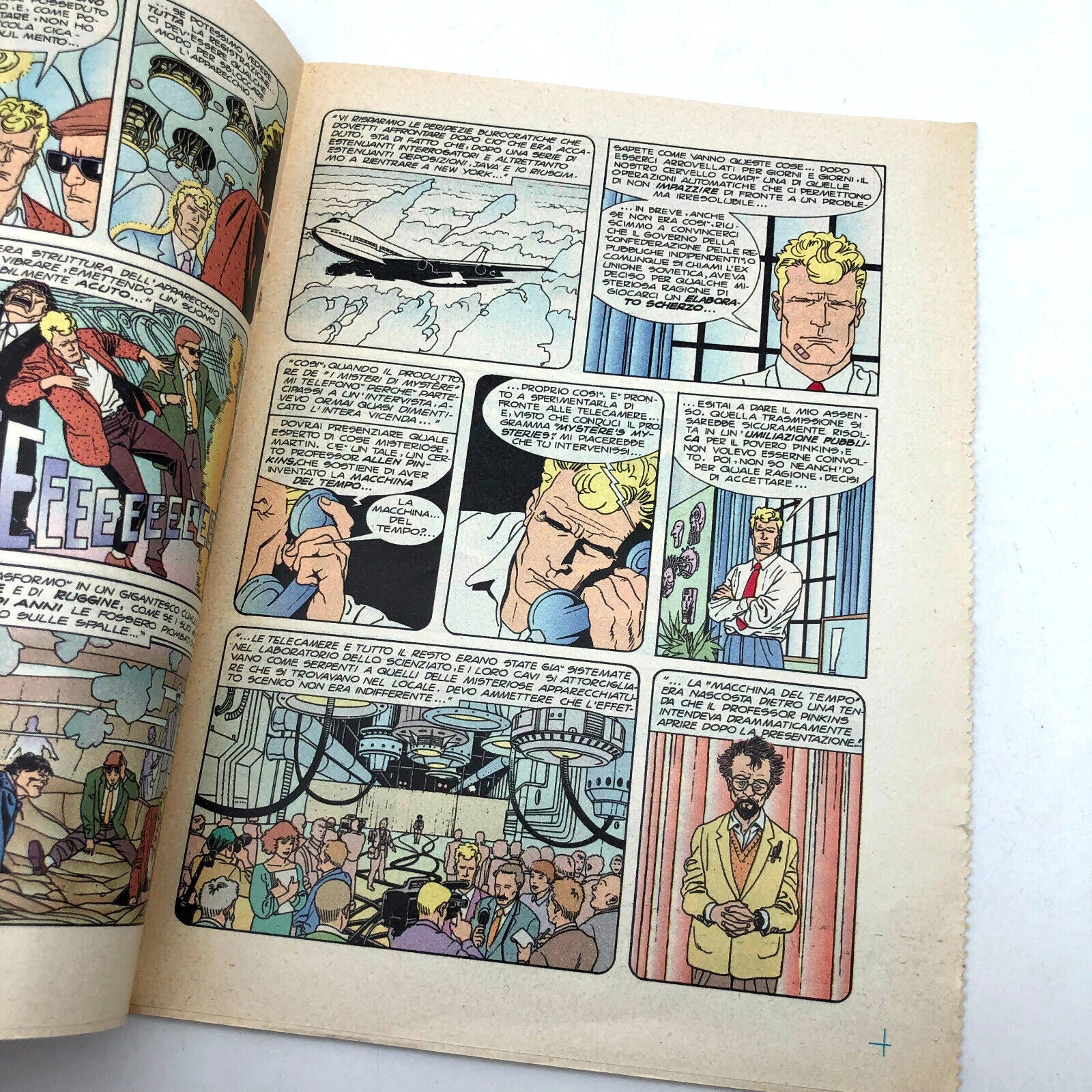 Fumetto MARTIN MYSTERE Inserto Tv sorrisi e Canzoni Storia Completa Rarissimo 92 - Image 2
