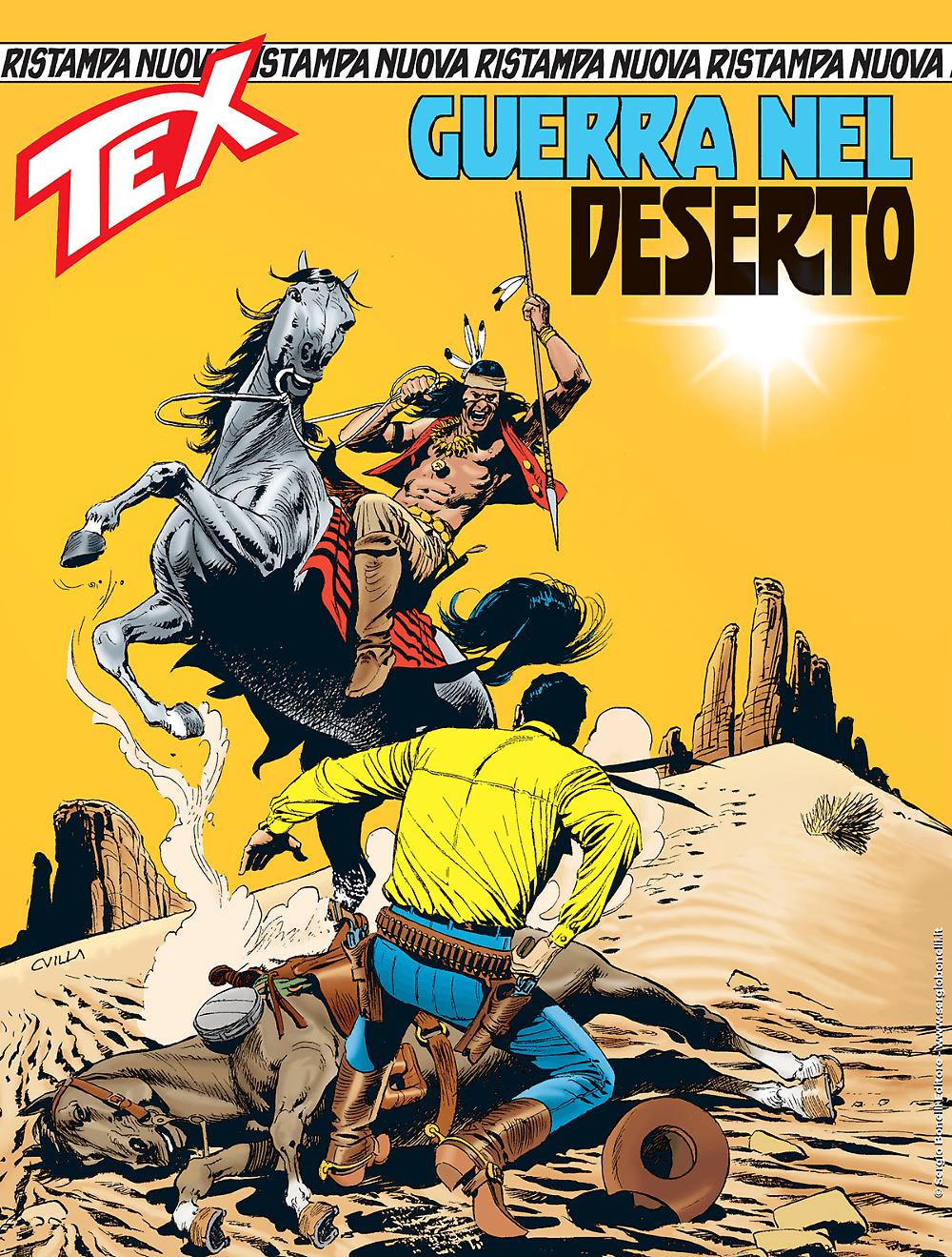 Fumetto Ristampa TEX n. 505 - Guerra nel deserto (NUOVO)