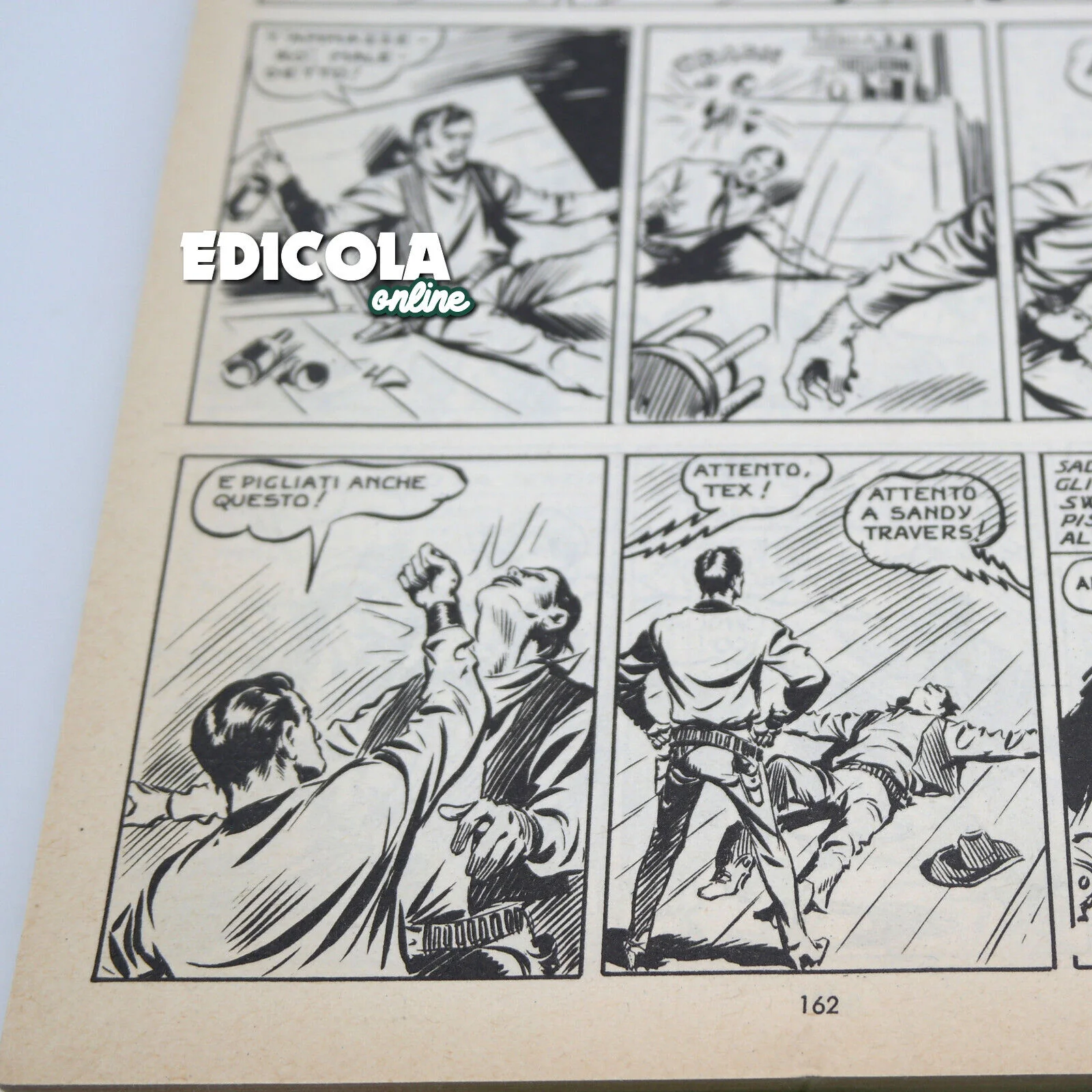 Fumetto Tex Willer numero n. 1 LA MANO ROSSA Originale £ 200 Lire 1964 Killer - Image 10