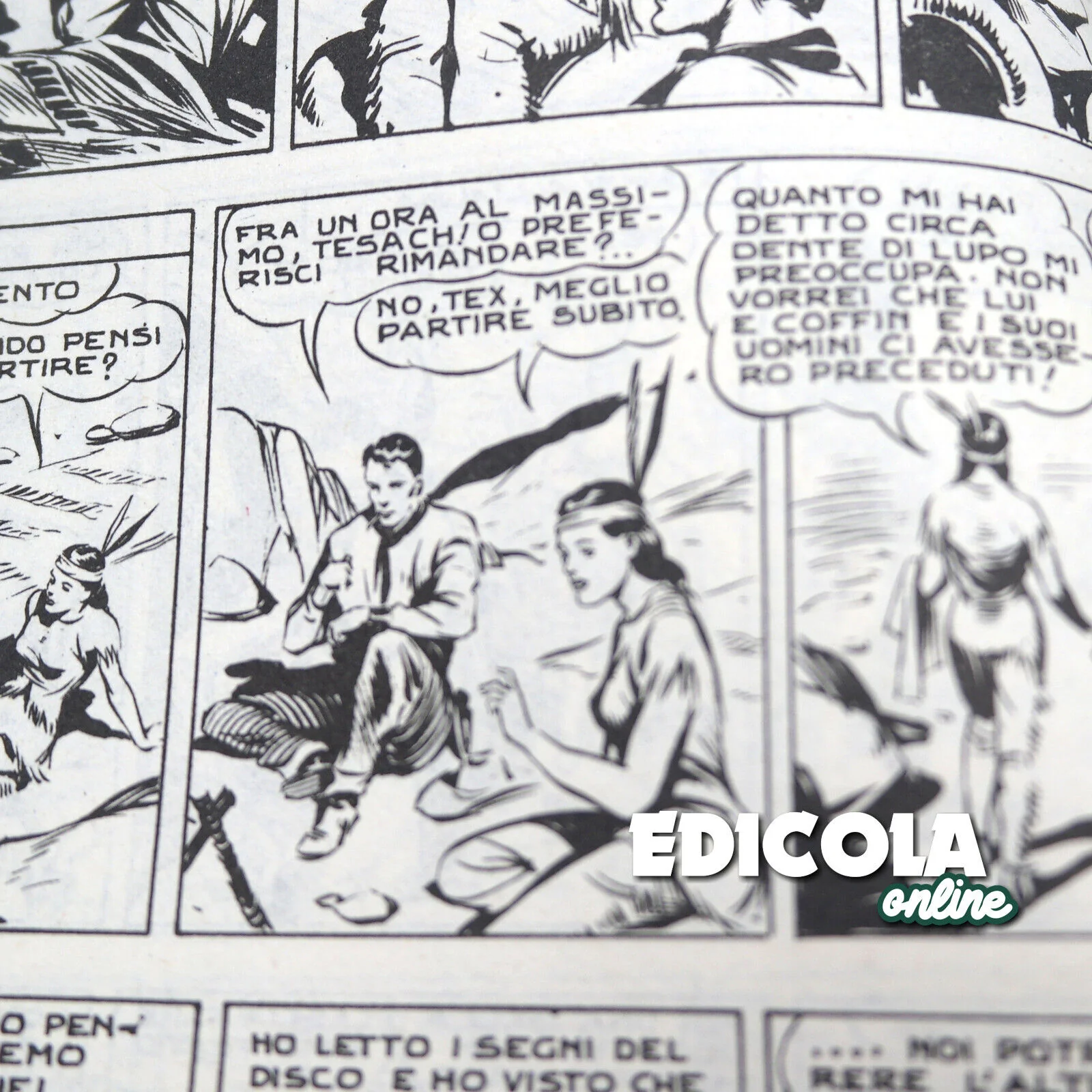 Fumetto Tex Willer numero n. 1 LA MANO ROSSA Originale £ 200 Lire 1964 Killer - Image 11
