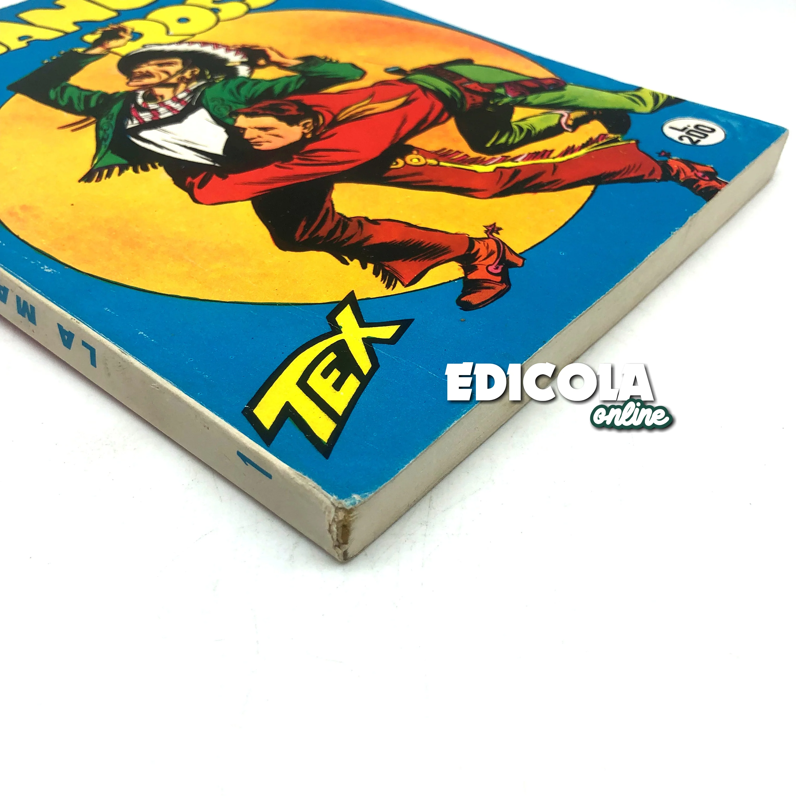 Fumetto Tex Willer numero n. 1 LA MANO ROSSA Originale £ 200 Lire 1964 Killer - Image 3