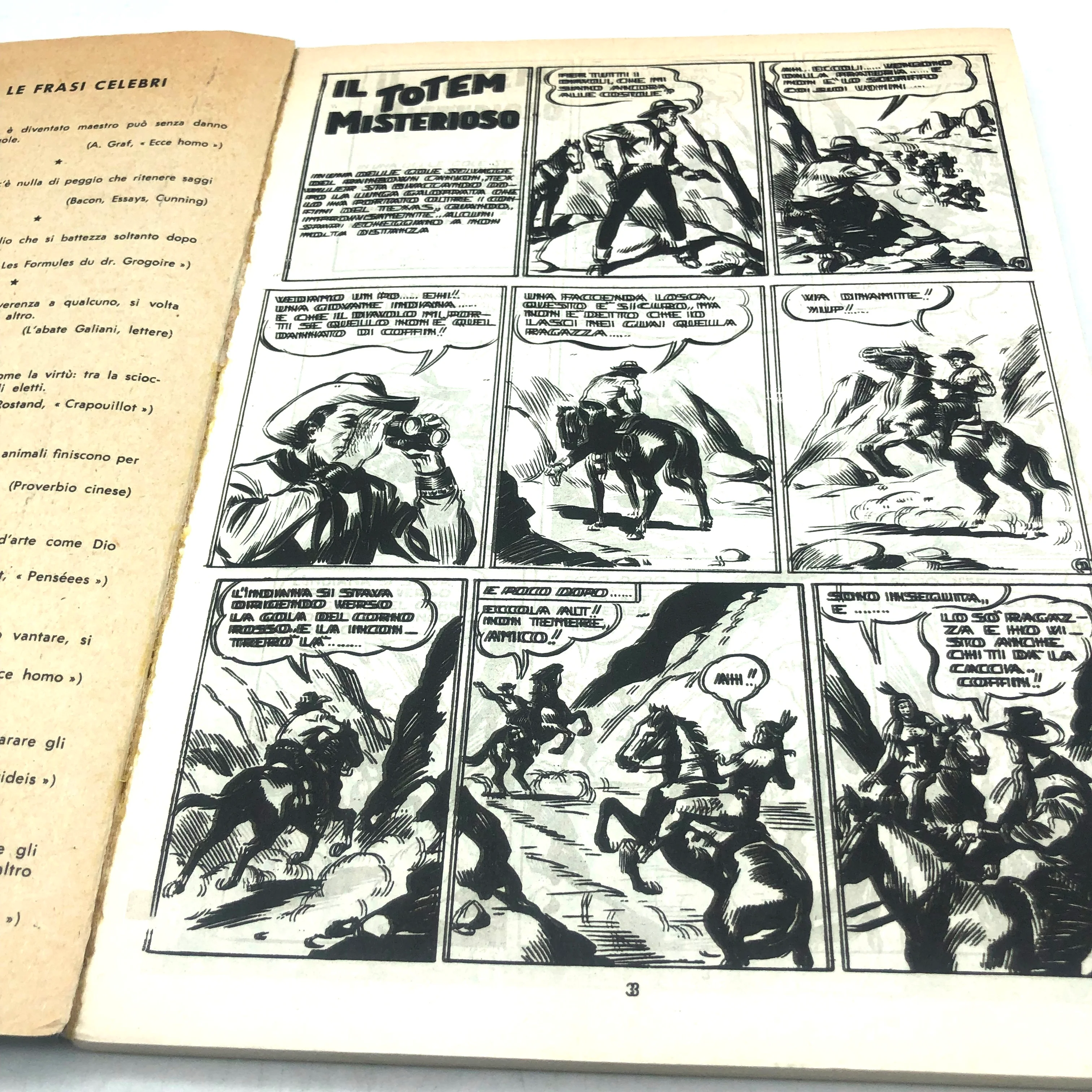 Fumetto Tex Willer numero n. 1 LA MANO ROSSA Originale £ 200 Lire 1964 Killer - Image 7