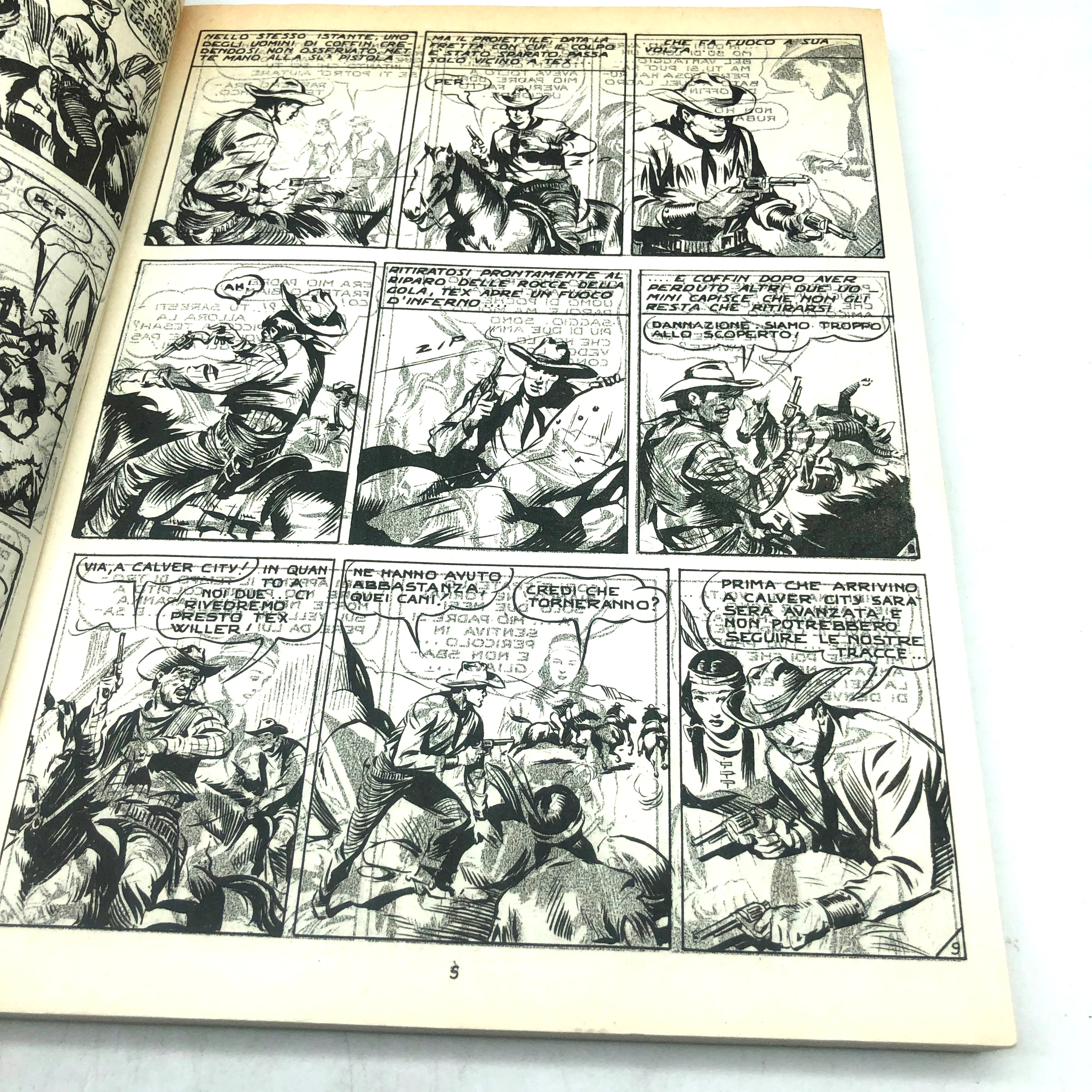 Fumetto Tex Willer numero n. 1 LA MANO ROSSA Originale £ 200 Lire 1964 Killer - Image 8