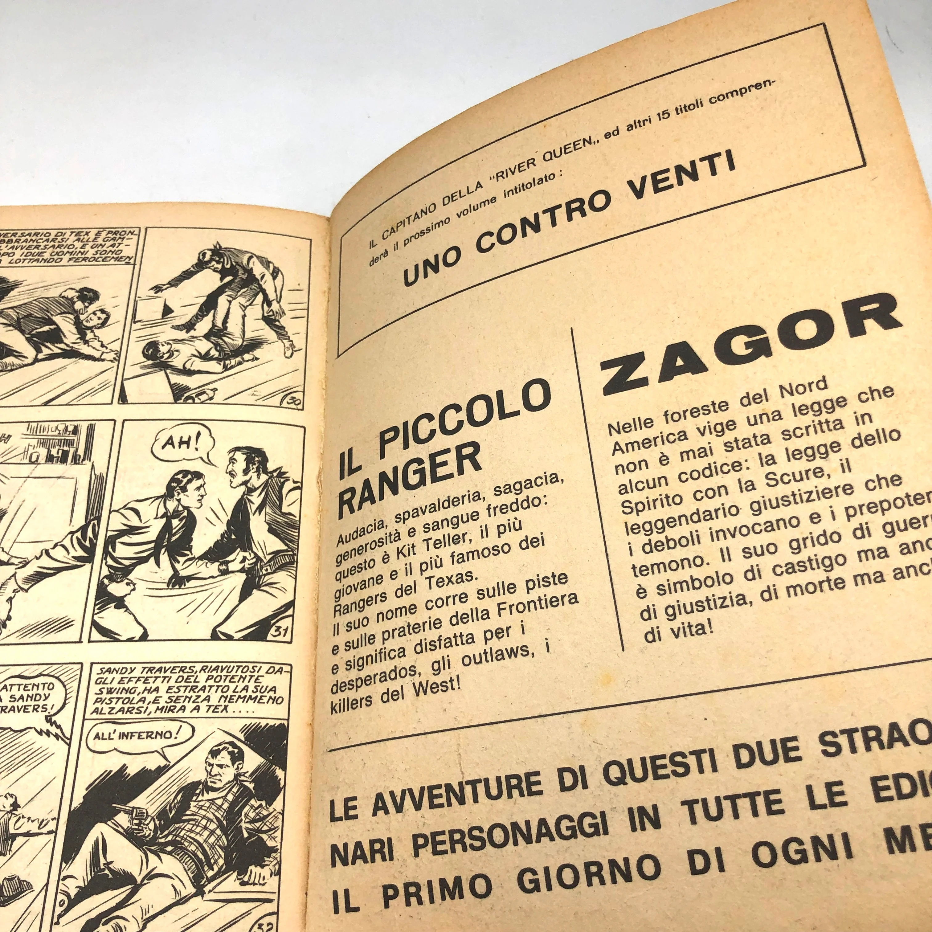 Fumetto Tex Willer numero n. 1 LA MANO ROSSA Originale £ 350 Lire 1964 Aut 2926 (Ottime Condizioni) - Image 4