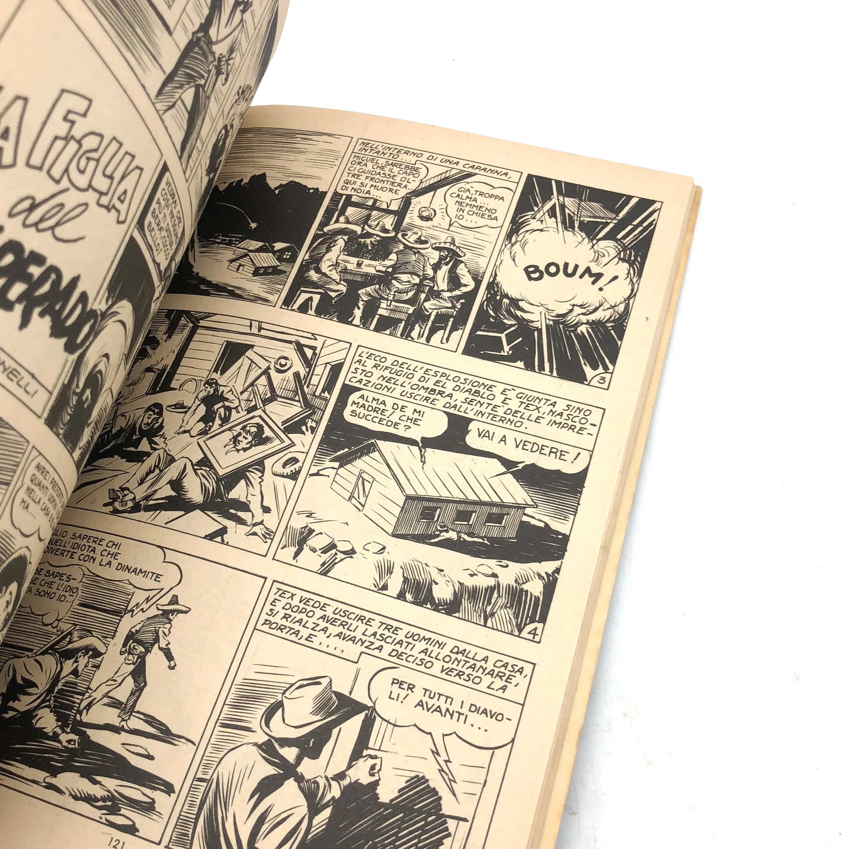 Fumetto Tex Willer numero n. 1 LA MANO ROSSA Originale £ 350 Lire 1964 Aut 2926 (Difetto sul retro) - Image 11