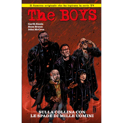 Fumetto The Boys n.18 - Sulla collina con le spade di mille uomini