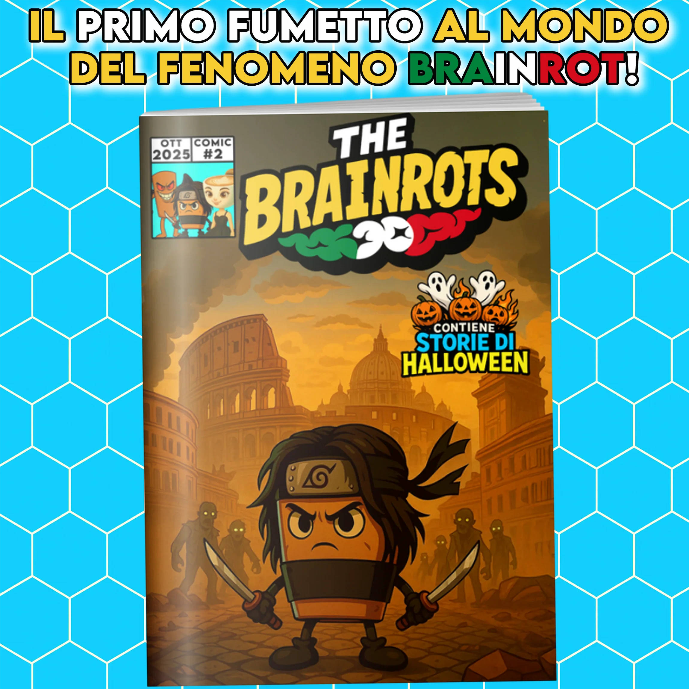 Fumetto THE BRAINROTS - n. 2 (Ottobre 2025) - Edizione speciale Halloween 90 Pagine - Image 3