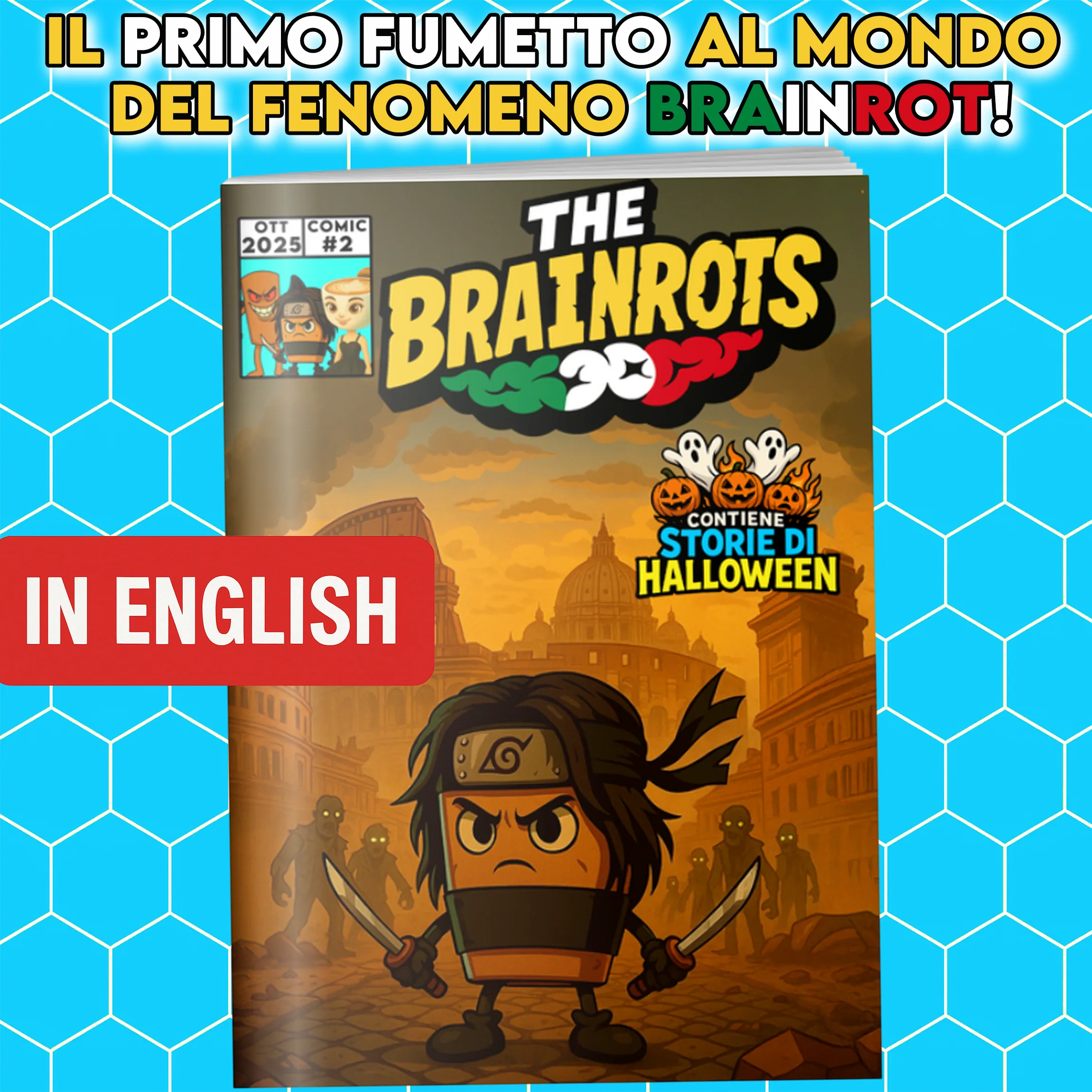 Fumetto THE BRAINROTS - n. 2 (Ottobre 2025) - Edizione speciale Halloween 90 Pagine - Image 7