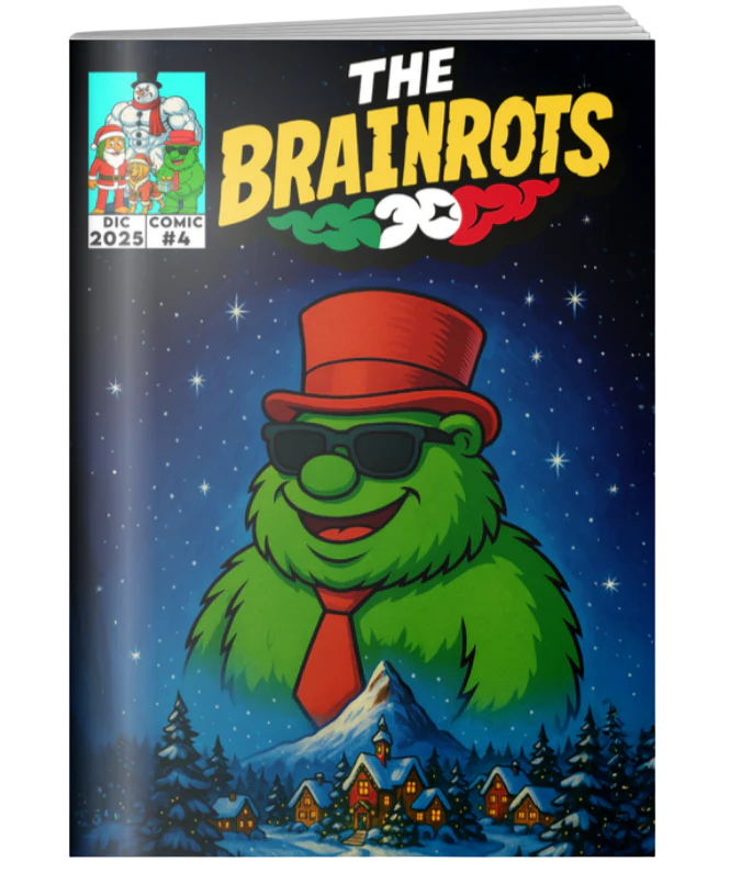 Fumetto THE BRAINROTS - n. 4 (Dicembre 2025) - Edizione Speciale con 2 Cover Natalizie - Image 5