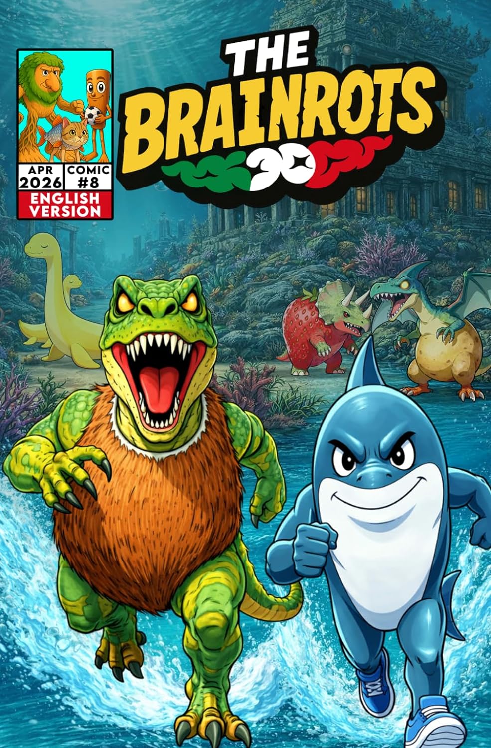 Fumetto The Brainrots n. 8 (Aprile 2026) - Image 8