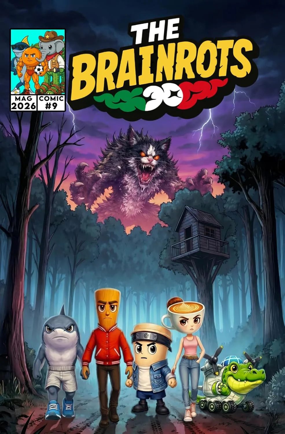 [Preordine] Fumetto The Brainrots n. 9 (Maggio 2026) - Image 2