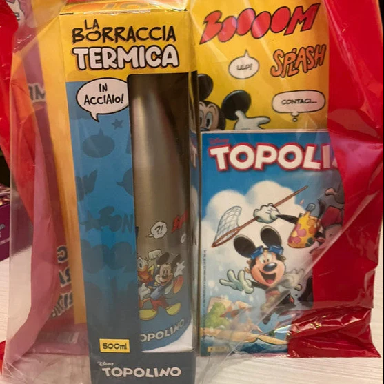 Fumetto Topolino 3635 con Gadget Borraccia Termica 500ml - Image 4