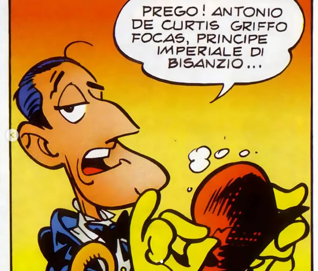 Fumetto Topolino con storia Totò n.2074