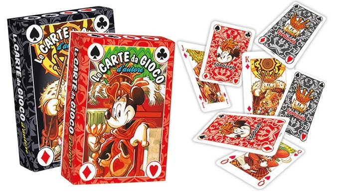 Fumetto TOPOLINO in Team 105 + 2x Mazzo di carte Blisterato (Fabio Celoni) - Image 2