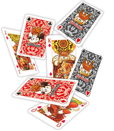 Fumetto TOPOLINO in Team 105 + 2x Mazzo di carte Blisterato (Fabio Celoni) - Image 8