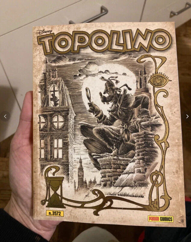 Fumetto TOPOLINO libretto n 3572 Cover Variant Salone del Libro Torino 2024 Raro - Image 5