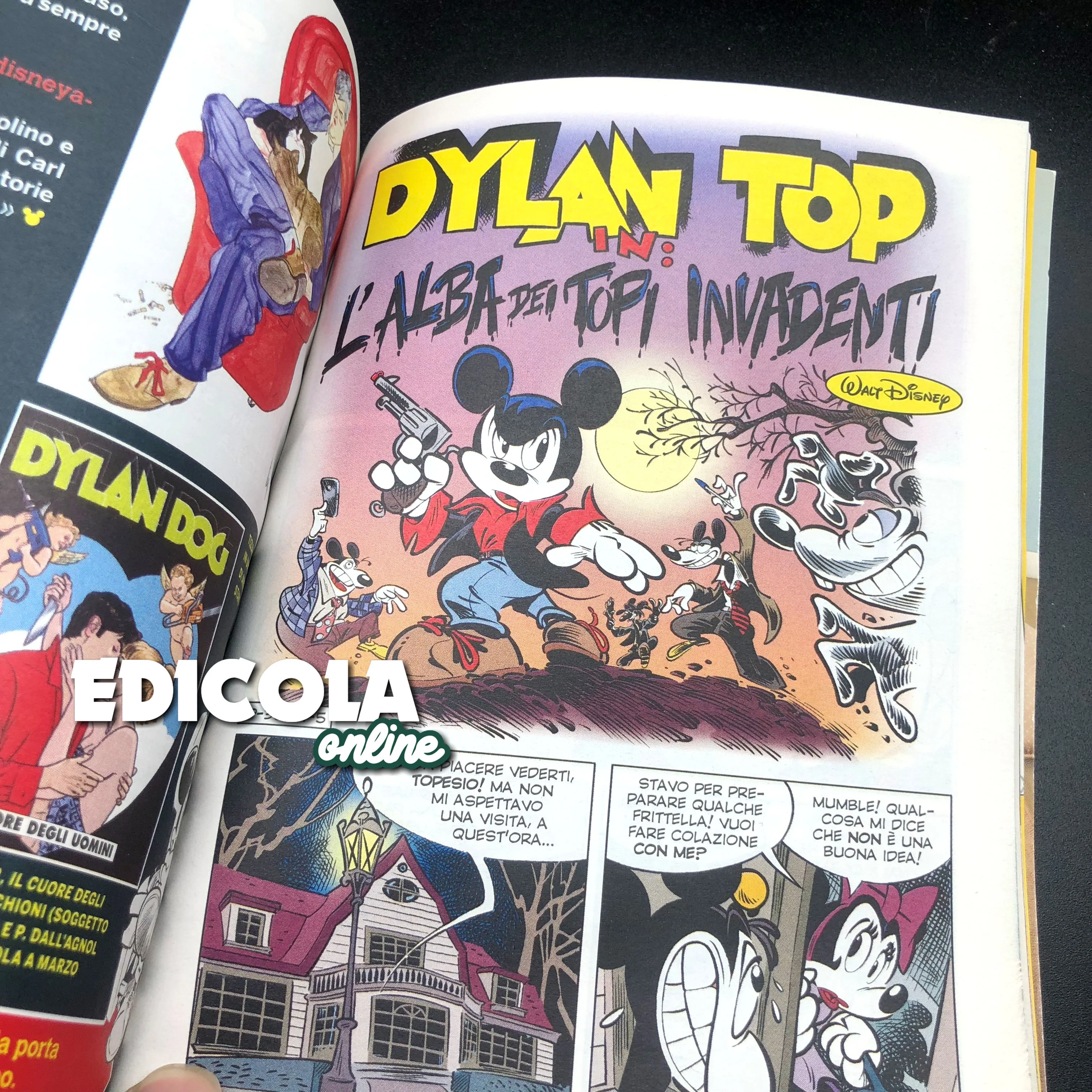 Fumetto TOPOLINO n. 3094 (con storia parodia Dylan Top Dog)