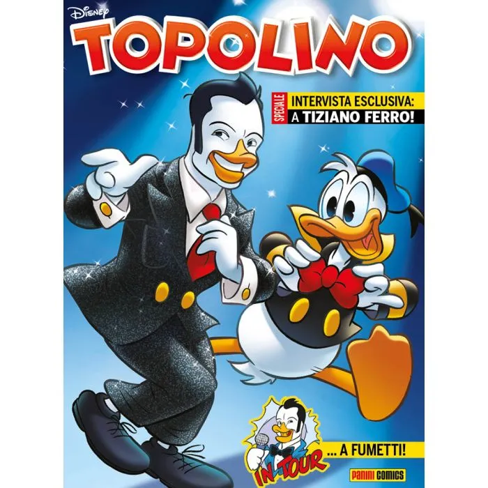 Fumetto Topolino n. 3212 (Copertina dedicata a Tiziano Ferro)