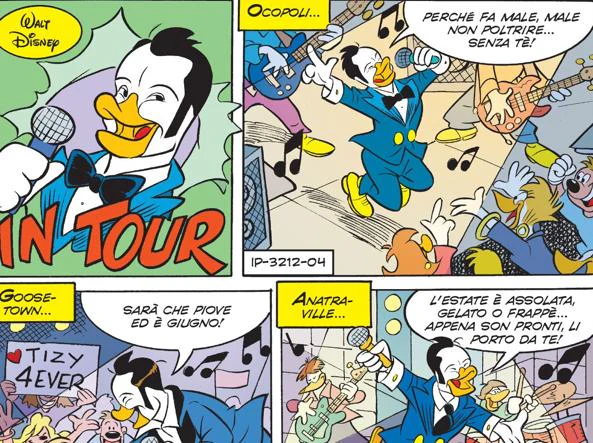 Fumetto Topolino n. 3212 (Copertina dedicata a Tiziano Ferro) - Image 3