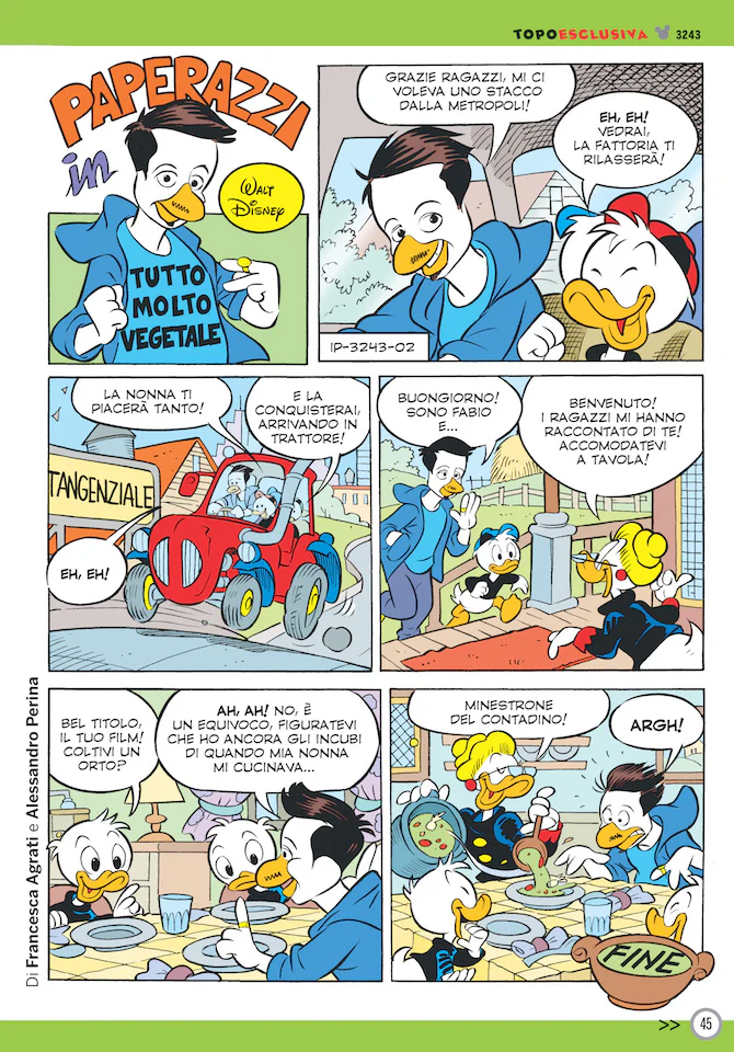 Fumetto Topolino n. 3243 (Copertina e Storia dedicata a Fabio Rovazzi) - Image 2