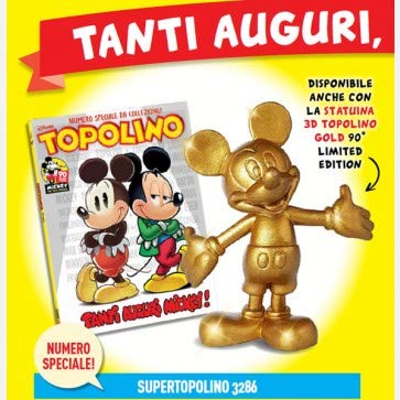 Fumetto Topolino n. 3286 – Con Statuetta Topolino Gold