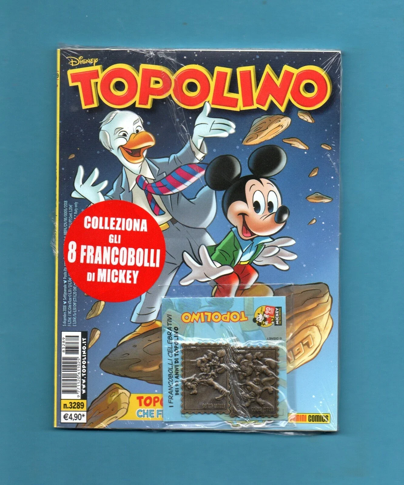 Fumetto Topolino n. 3289 (Copertina dedicata a Piero Angela) - Image 4