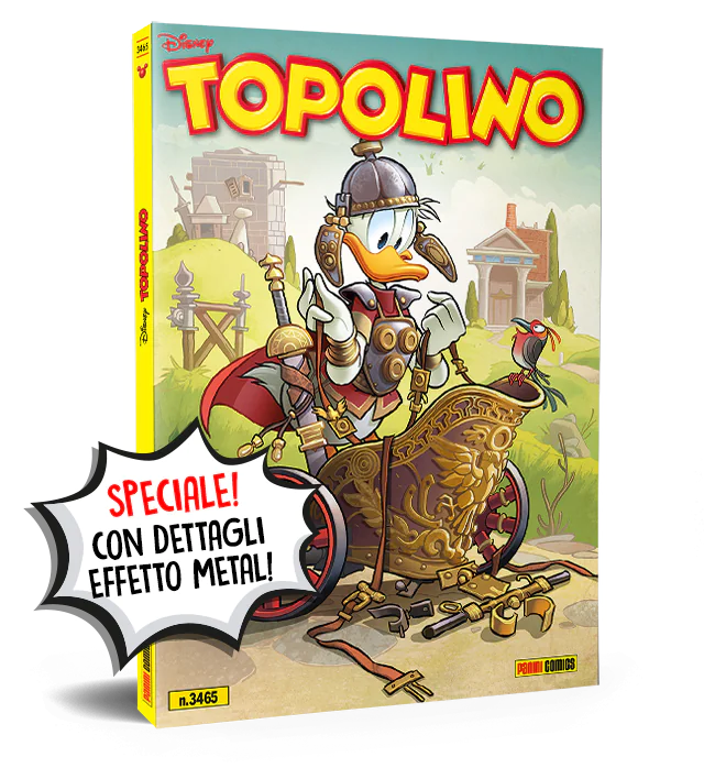 Fumetto TOPOLINO n. 3465 da Collezione Variant Cover Copertina con dettagli effetto Metal - Image 2
