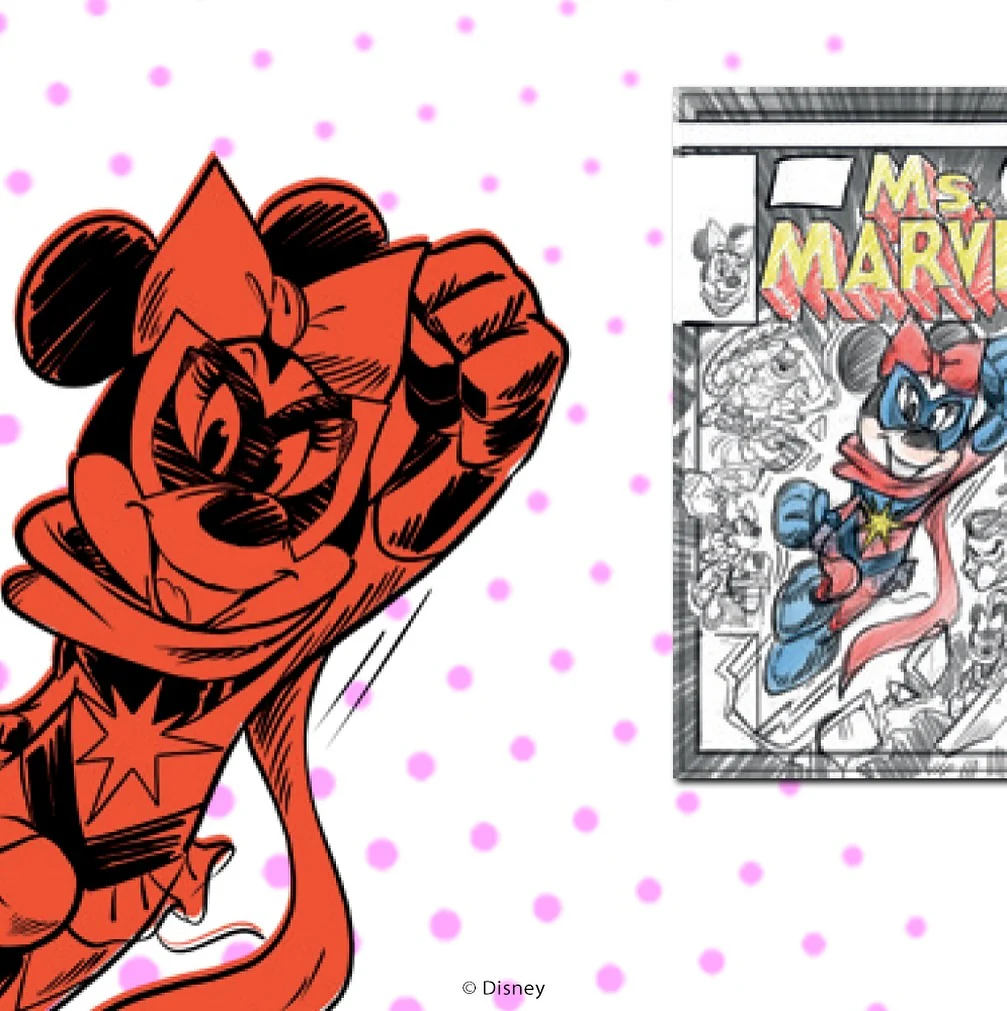 Fumetto Topolino n. 3601 - flip cover dedicata a What if... ? - Minni diventa Captain Marvel - Image 3