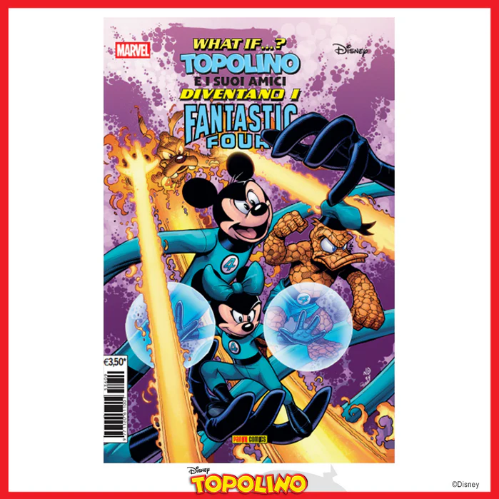 Fumetto Topolino n. 3609 - Speciale Flip Topolino, Minni, Paperino e Pippo vestiranno i panni dei Fantastici 4 - Image 2