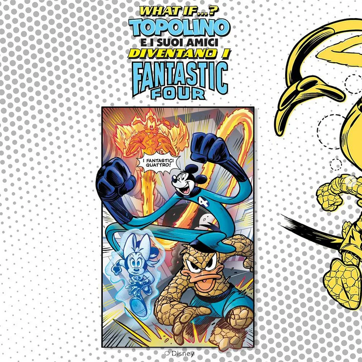 Fumetto Topolino n. 3609 - Speciale Flip Topolino, Minni, Paperino e Pippo vestiranno i panni dei Fantastici 4 - Image 3