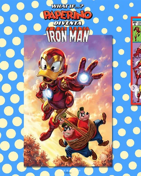 Fumetto Topolino n. 3622 - Iron Man - flip cover dedicata a What if... ? - Image 2