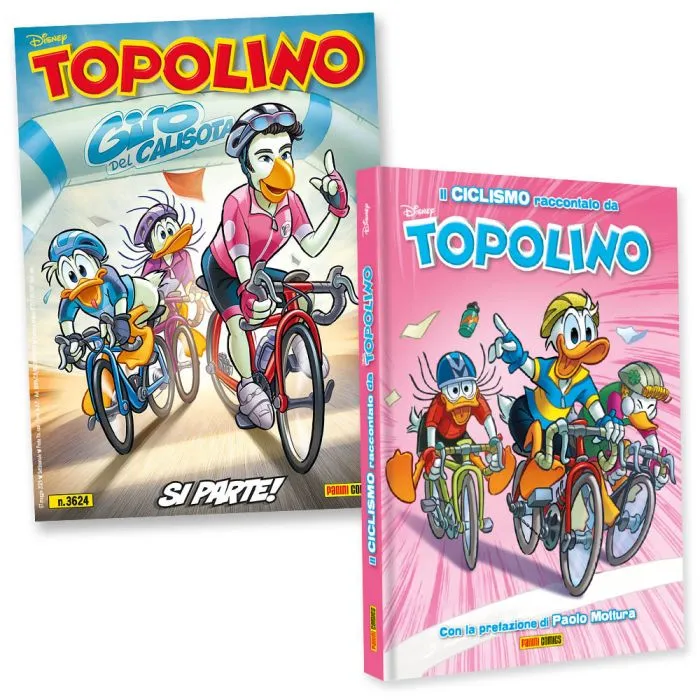 Fumetto Topolino n. 3624 + Topolibro Ciclismo